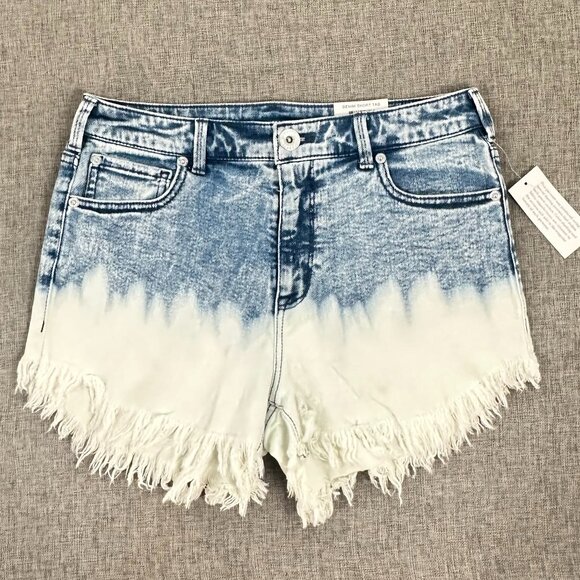 NEW! INC International Concepts Denim Shorts 6/28 Core Denim High Rise $59.50 - Picture 2 of 10